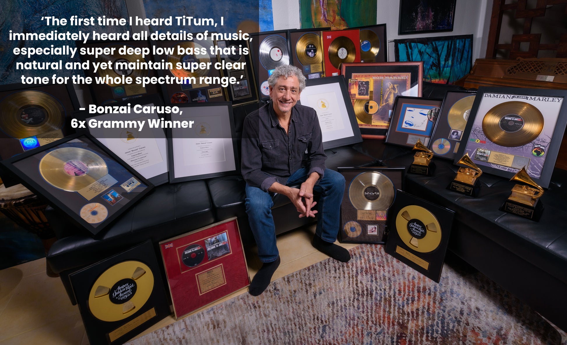 TiTum UHD Headphones, THE Ultimate Virtual Headphones Collection with Bluetooth ANC & Hi-Res 24Bit/96k DAC for Audiophiles & Audio Engineers